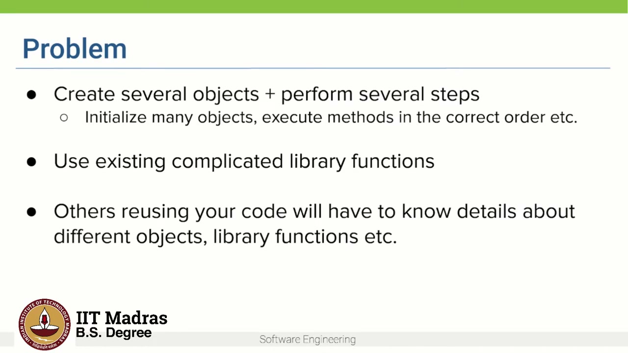 Facade problem slide